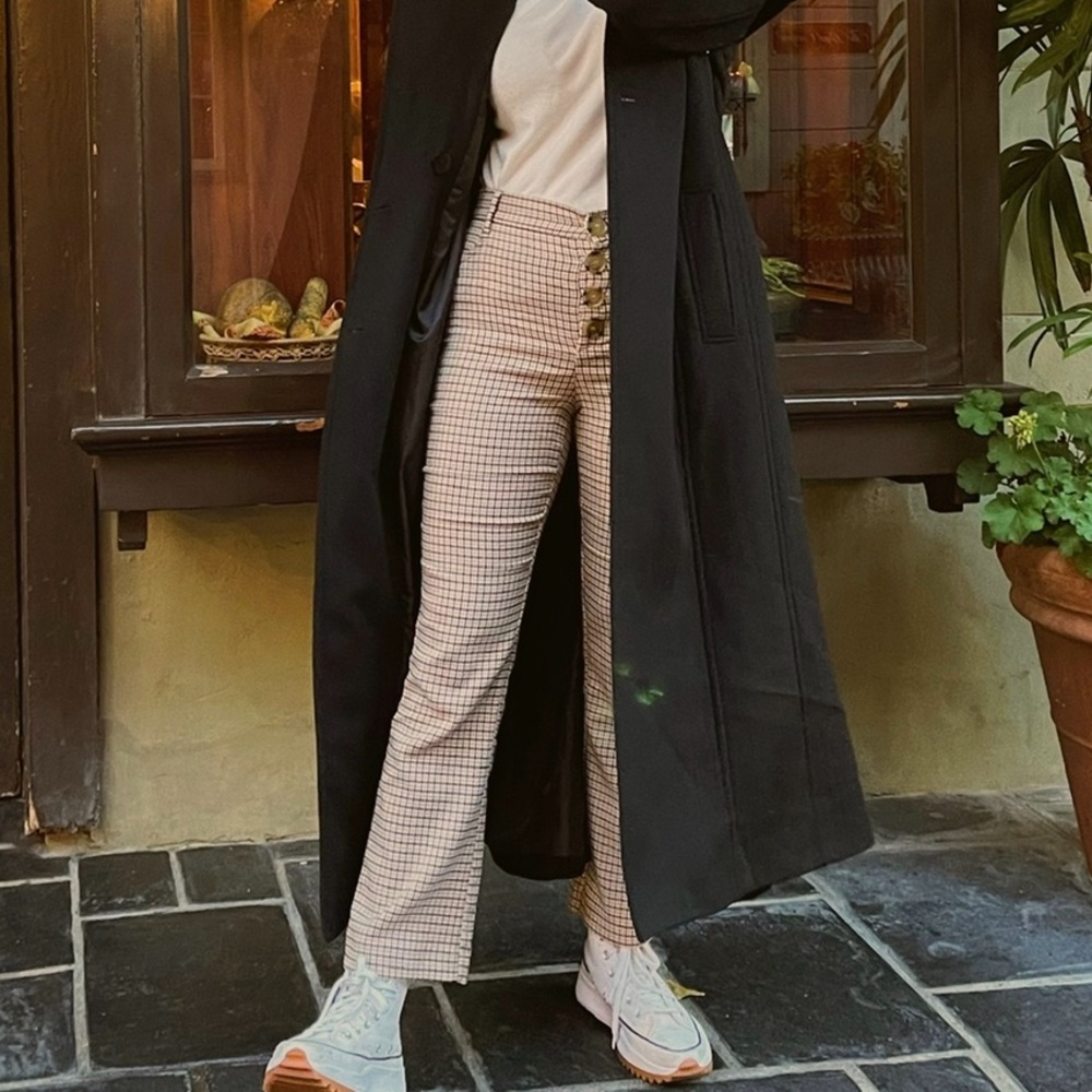 Zara Gingham Pants